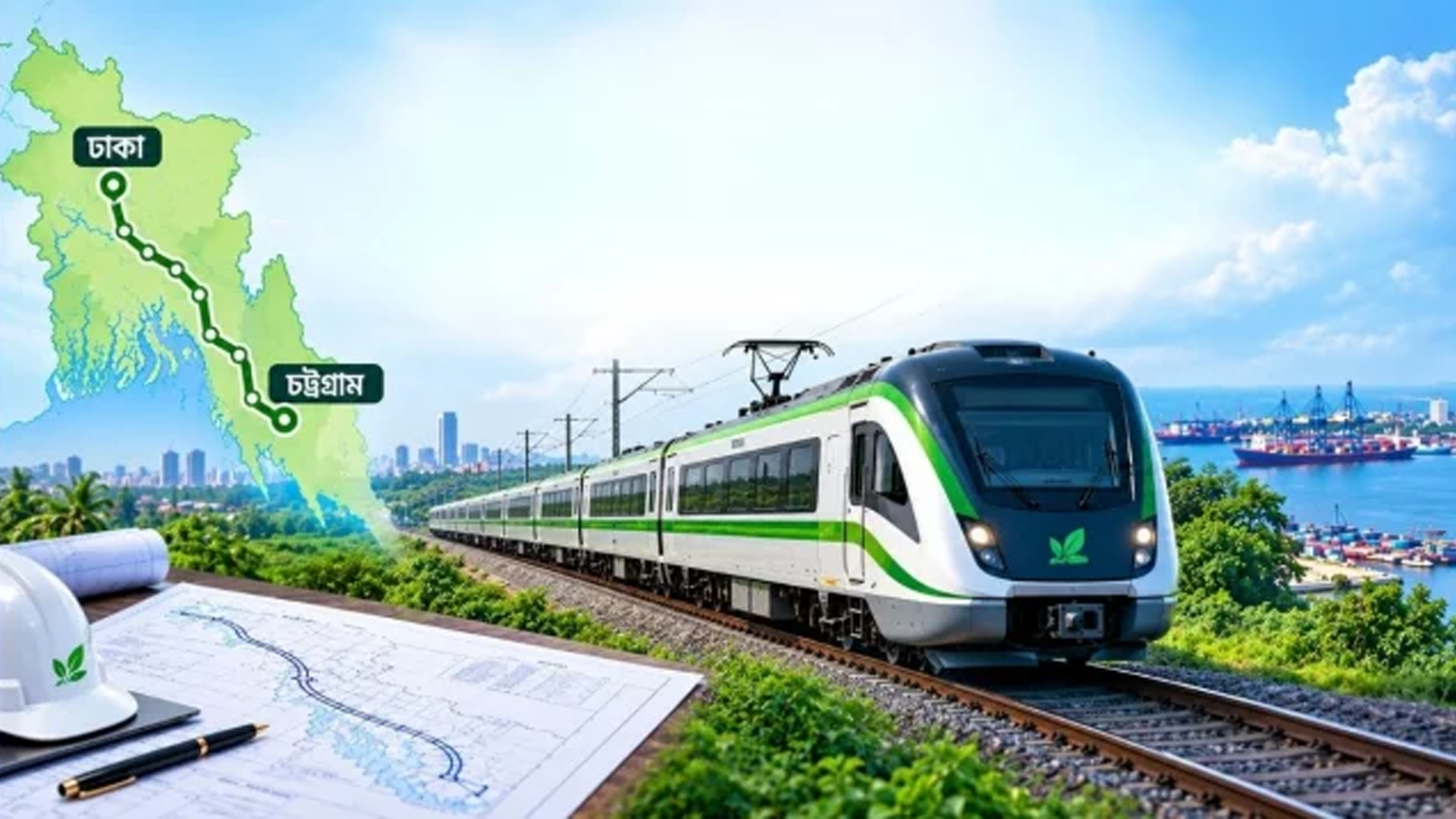 ঢাকা-চট্টগ্রাম রুটে ইলেকট্রিক ট্রেন চালুর উদ্যোগ সরকারের